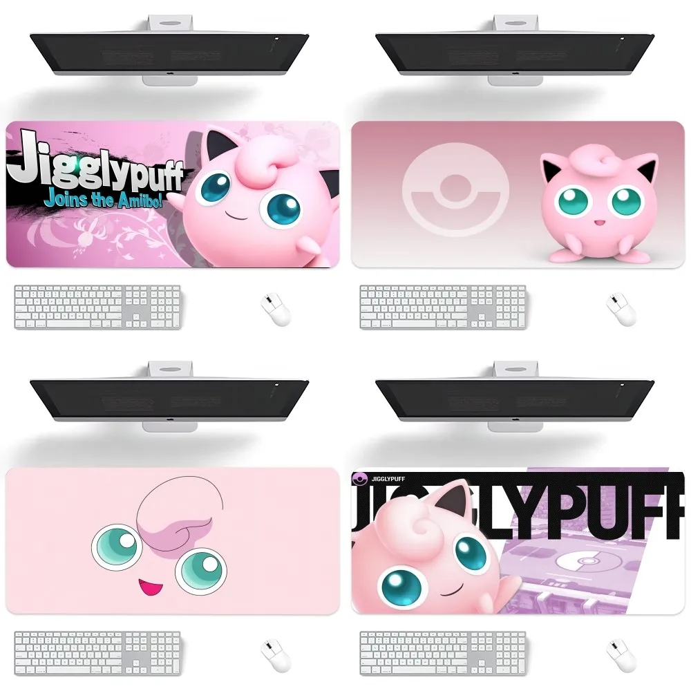 MINISO Pokemon Jigglypuff Cute Mouse Pad Computer Laptop Gaming Office Wrist Guard Non Slip Keyboard Pad