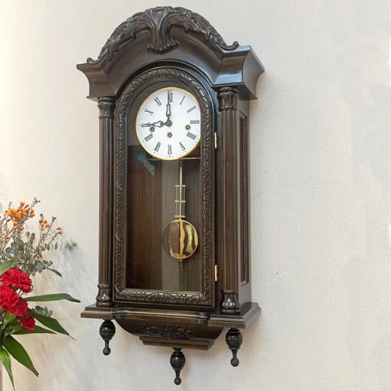 Relógio central da sala de estar Relógio de parede simples e moderno