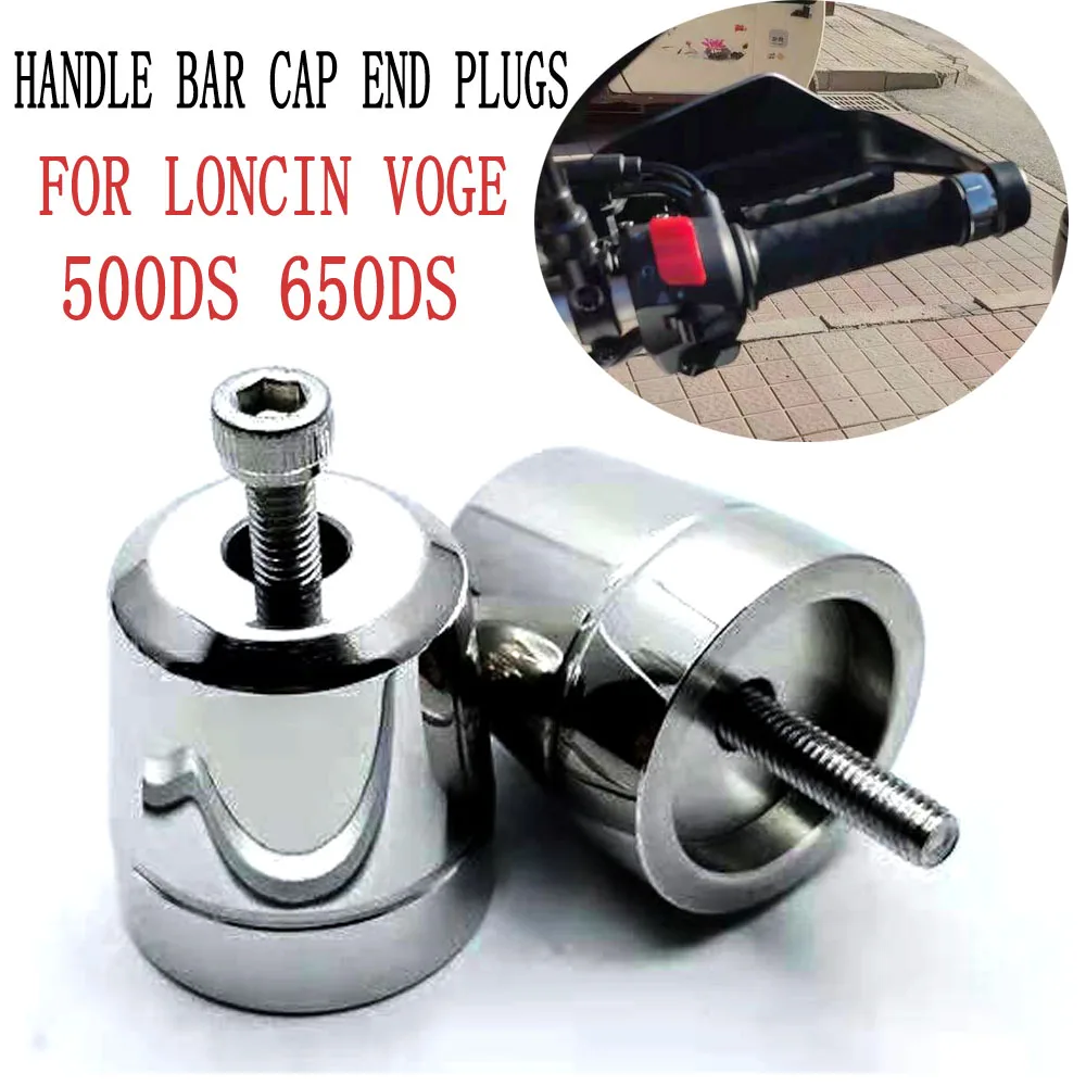 

For LONCIN VOGE 500DS 650DS Motorbike Handle Bar Cap End Plugs VOGE 500 DS 650 DS