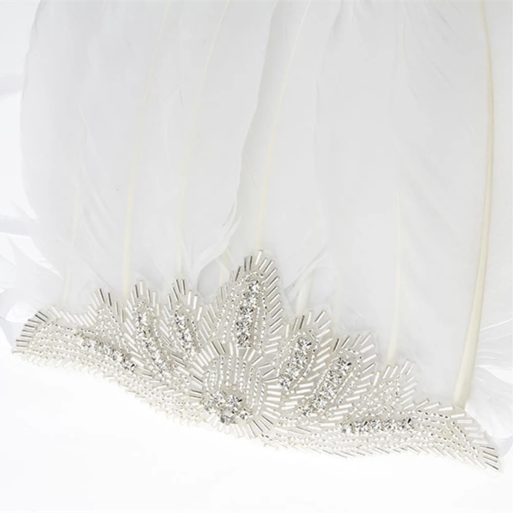 

Kids Crown Headb White Rhinestone Crown Children Stage Props Halloween Prom Carnival Accessories Practical Use Premium