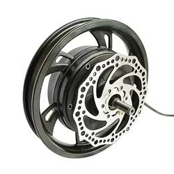 12 1/2X2.125 12 pollici 48V 60V 500W 1000W Brushless Gearless Mini bicicletta elettrica Ebike Scooter Wire motore del mozzo posteriore