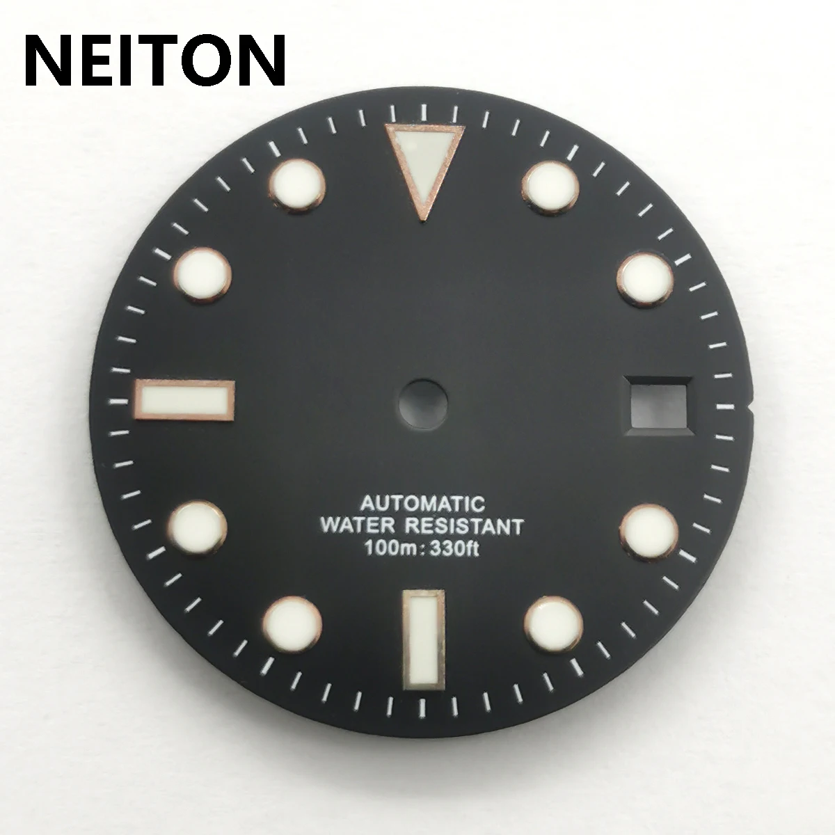 NEITON 28.5mm blue luminous dial fit NH35 Miyota 8205 8215 821A ETA 2836 2824 Mingzhu DG2813 3804 movement