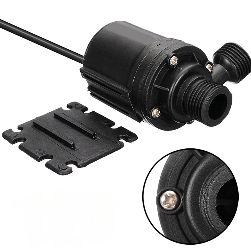 DC 12V 24V Silent Portable Brushless Motor Submersible Pump 1/2