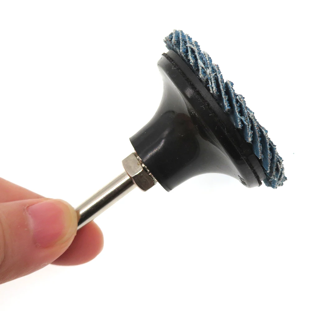 Twist-Lock Surface Conditioning Kit Sanding Disc with 6mm Shank Holder Wool Polishing For Quick Change Rust Removal Rotary Tools