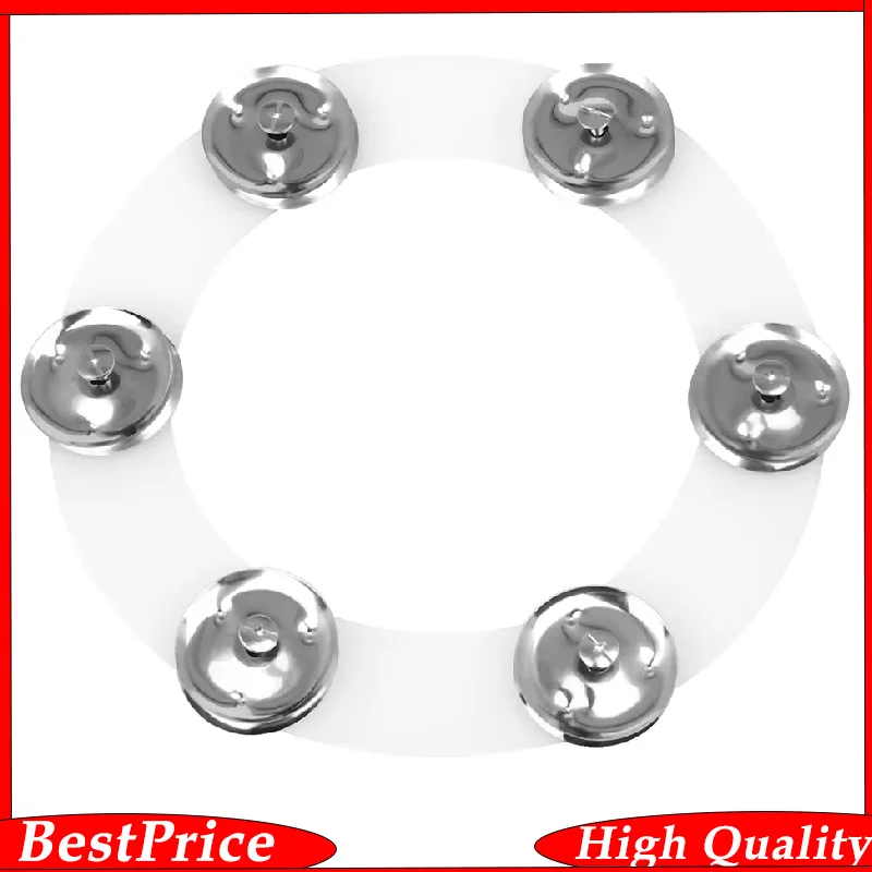 Drum Kit Cymbal Bell Tambourine Hi-hat For Drum Percussion Accessories Set Accessory Drums Supply Ring 6 Drums Ring