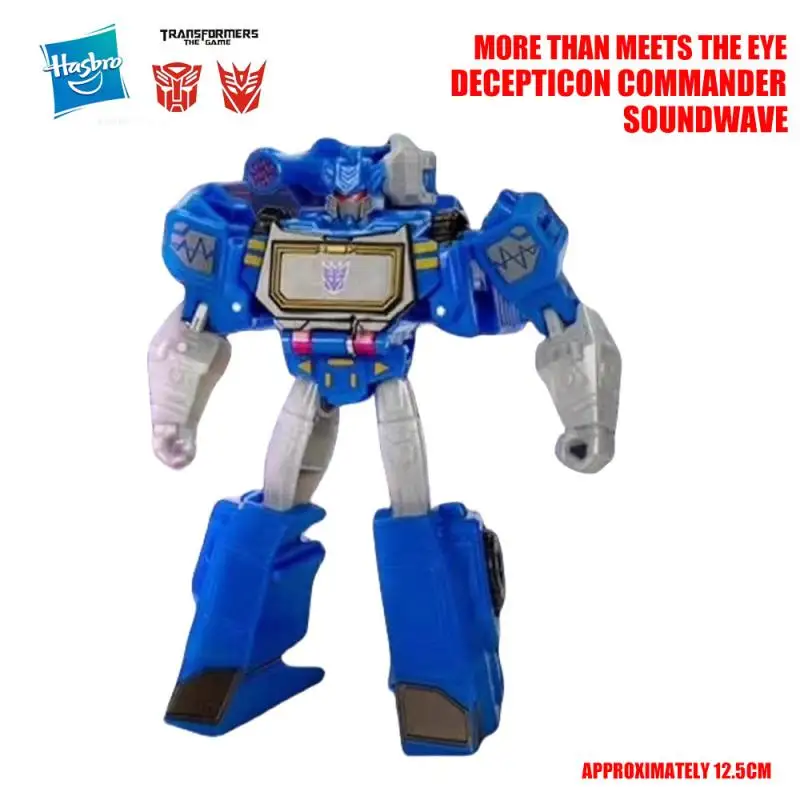 Hasbro transformadores decepticons comandante shockwave aranha vermelha soundwave conjunto dos desenhos animados anime boneca móvel brinquedo modelo presentes de aniversário