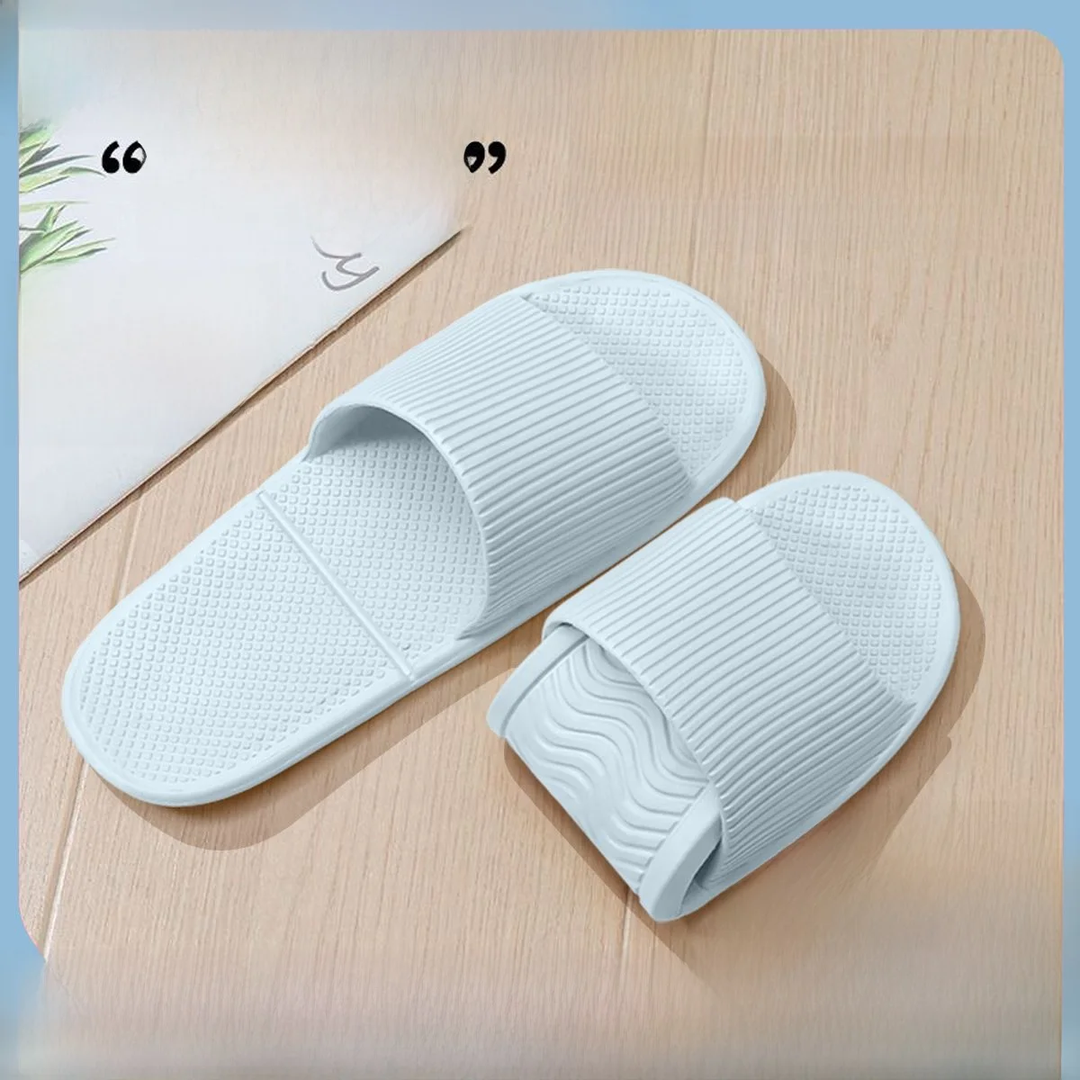 

Легкие складные дорожные тапочки из ЭВА для отелей, нескользящие шлепанцы для ванной, одноразовые тапочки для отпуска