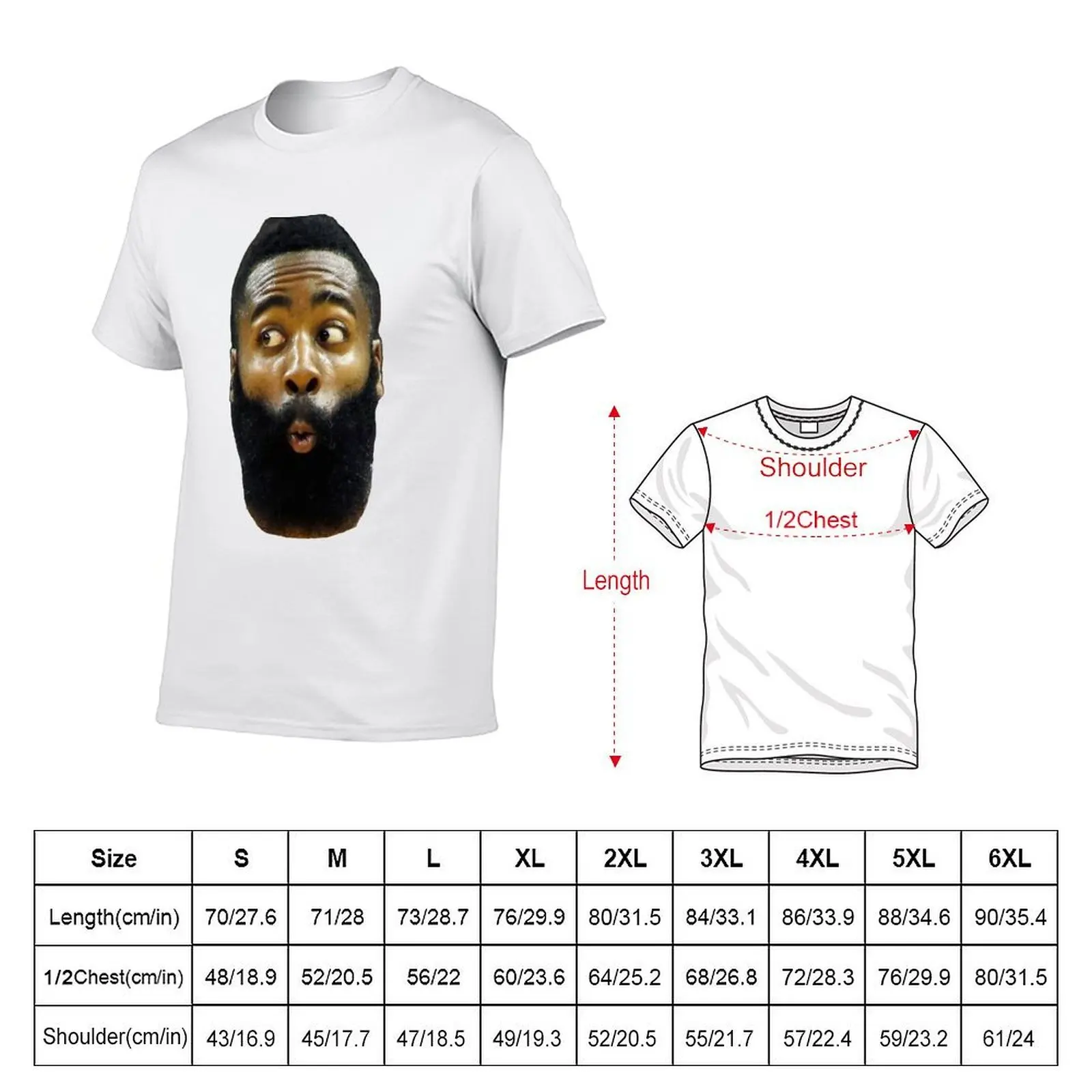 تي شيرت جيمس هاردن للرجال تي شيرت رجالي عادي تي شيرت