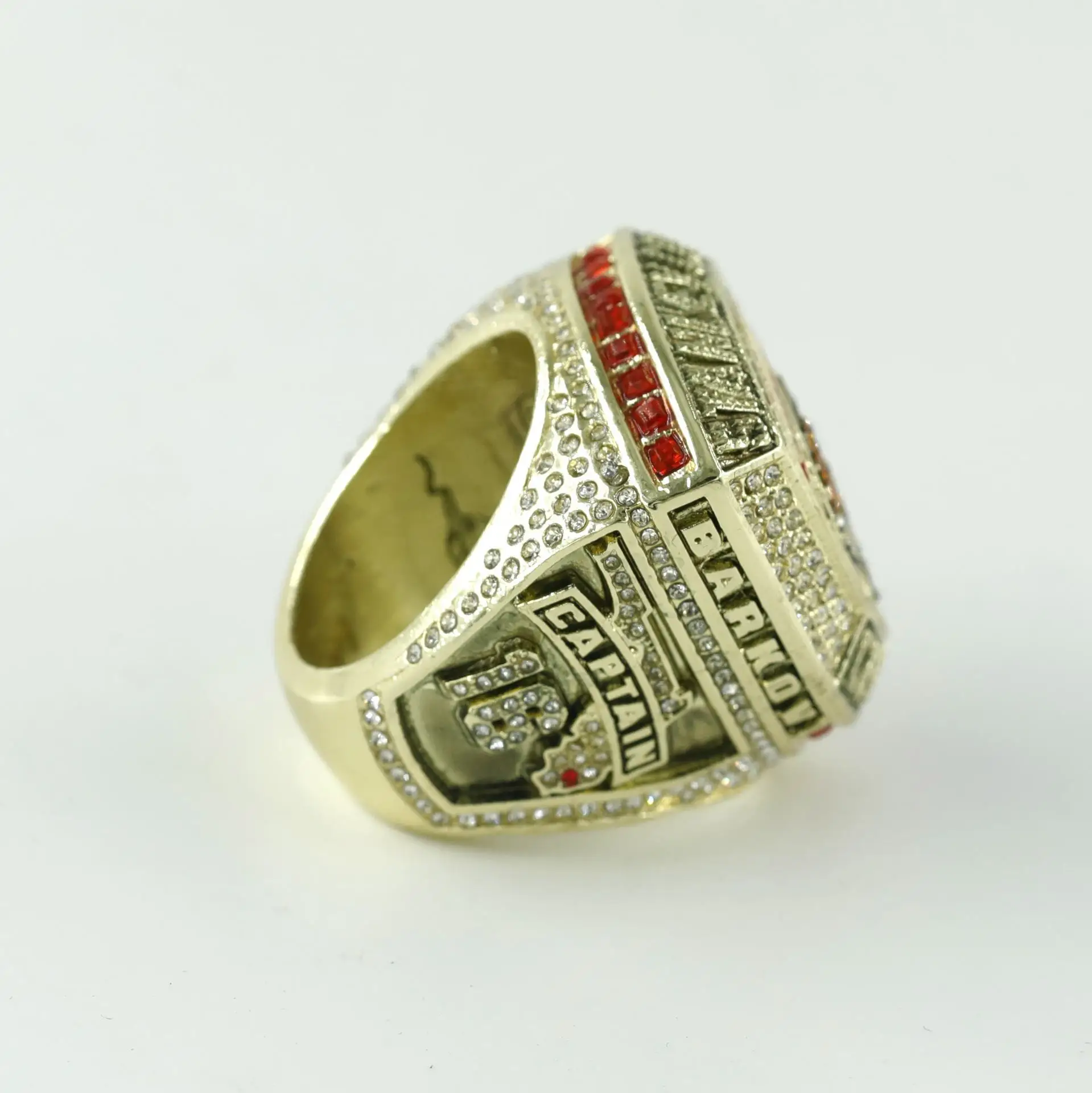 

2024 ice hockey championship commemorative ring gift, customised with name fashionable acces