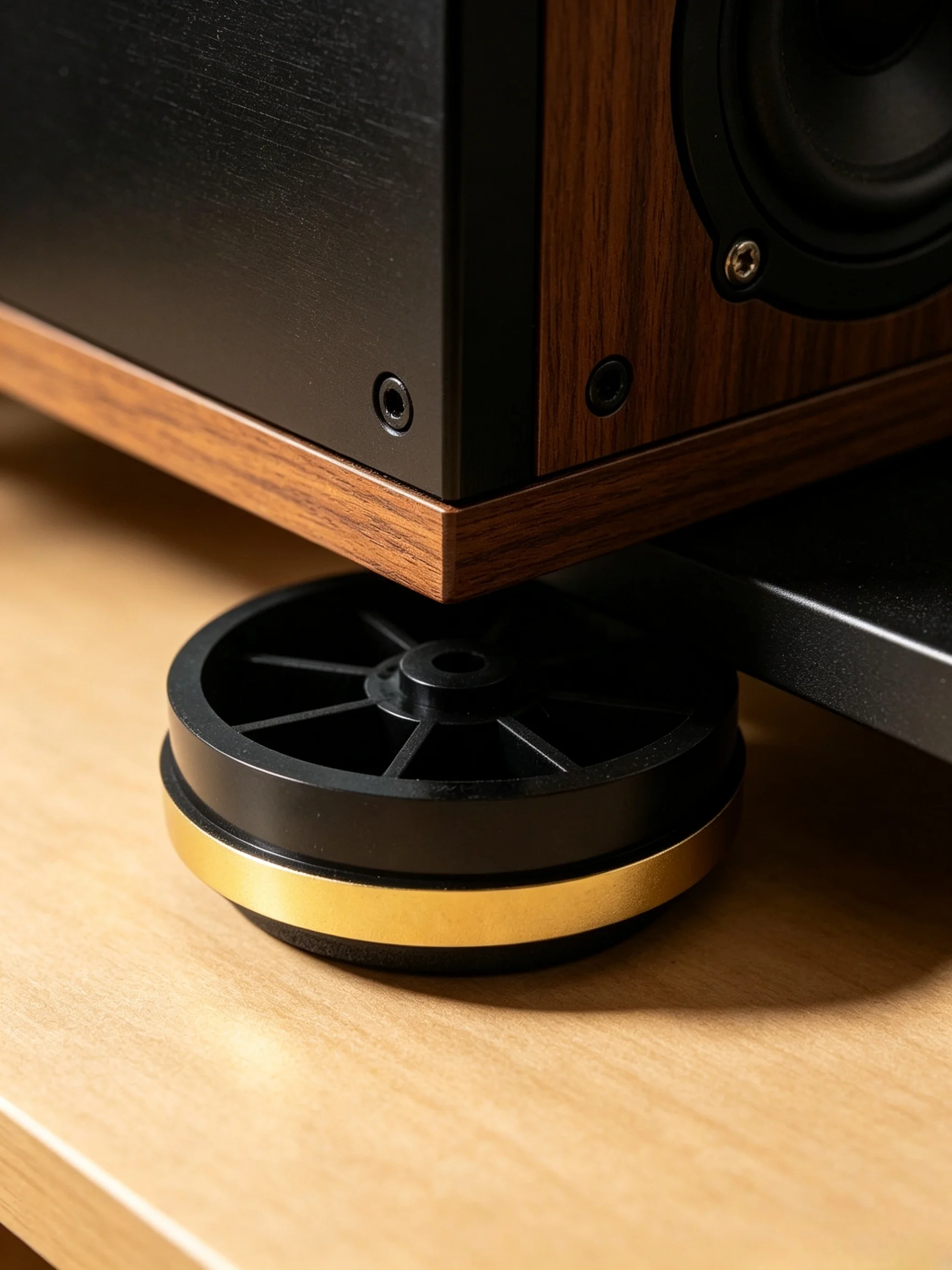 ABS-Heißpräge-Füße für Lautsprecher, Audiosysteme und Verstärkergehäuse; Anti-Vibrations-Füße, 50 x 16 mm – Detail 6