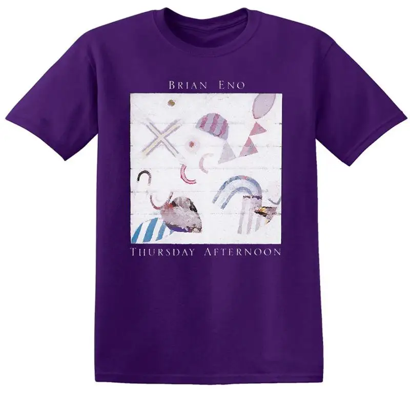 Brian Eno Thursday Afternoon Album Purple T Shirt All Size Tp749