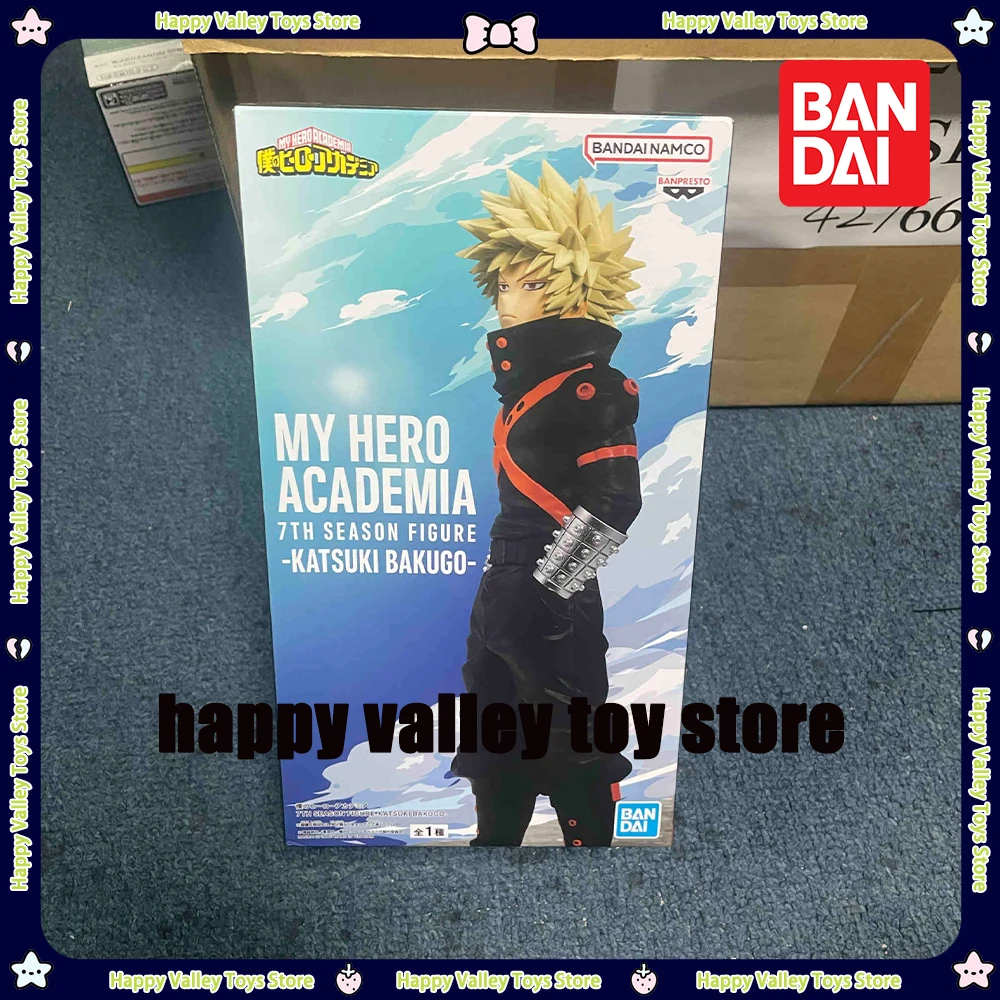 In Stock BANDAI BANPRESTO Original My Hero Academia Bakugou Katsuki Action Figure Figurine Ornaments Pop Holiday Toys Kids Gifts