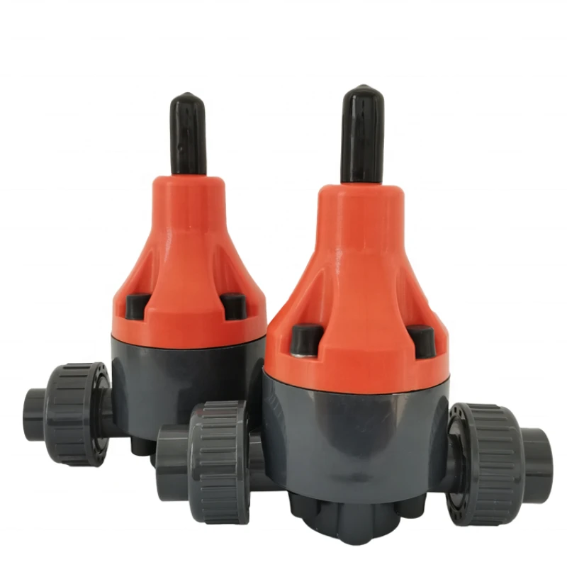 

pvc/pvdf plastic regulator safety relief back pressure valve for dosing metering pumps