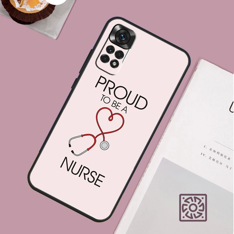 Medical Doctor Nurse Phone Case For Xiaomi Redmi Note 13 12 12S 12C 13C 10 10C 9 9C 10S 11S 11 Pro Soft Cover