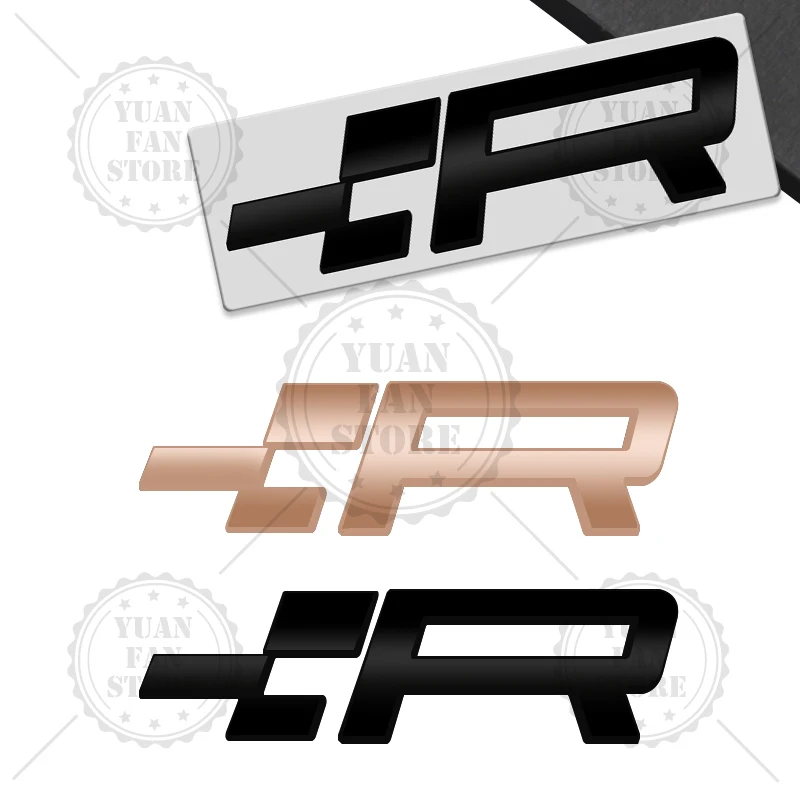 Race Flag R Emblem Car Styling 3D Sticker Metal Logo Badge For Ibiza Leon Alhambra Tarraco Arosa Ateca Mii Born 300 Racing Flag