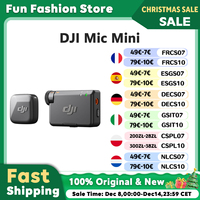 DJI Mic Mini (2 TX + 1 RX ) / (1 TX + 1 RX )Wireless Microphone with Intelligent Noise Cancelling High-Quality Audio