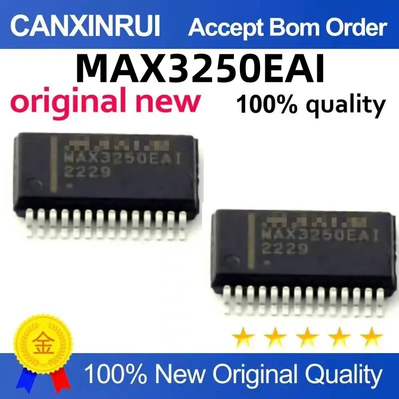 MAX3250EAI EAI+T Interface/Driver Transceiver IC SSOP28 Package Quality AssuranceNEW