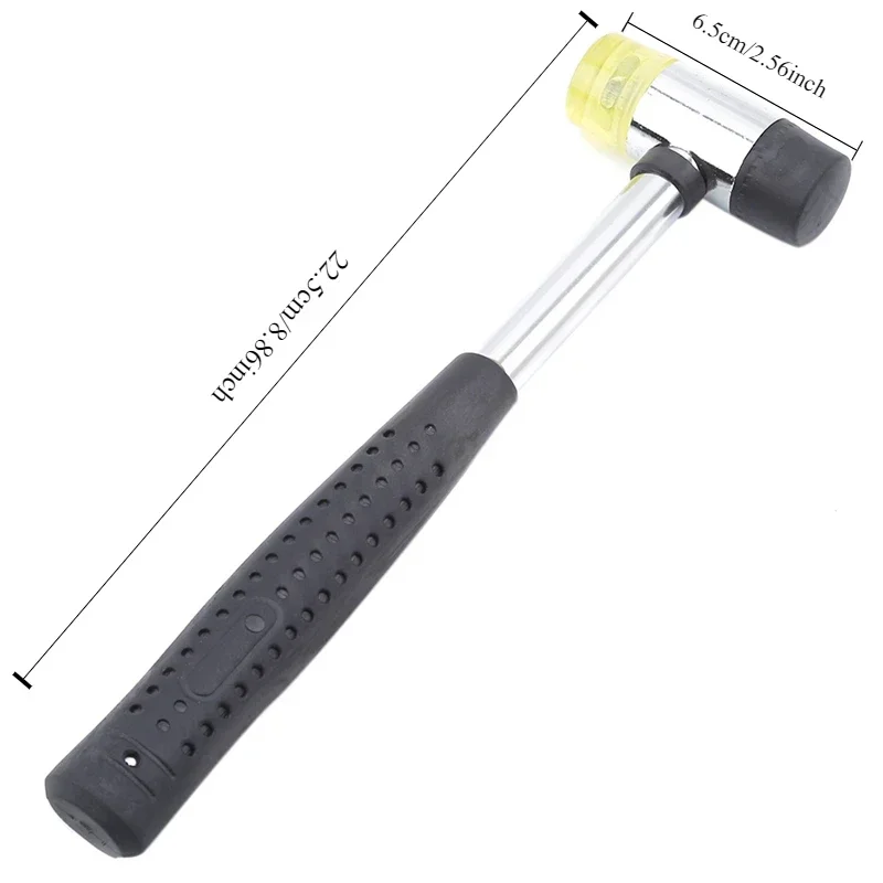 1pc Rubber Guitar Luthiers Tool Double Headed Fret Hammer Guitar Wire Replacement Tool For Fretboard Instrument Accessries