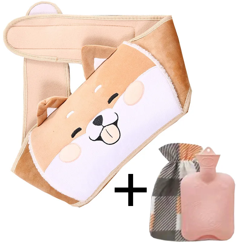 Hot Water Bag Waist Cover Belt Stomach Abdominal Warming Band Hot Water Bottle Bag Warm Waist Cover Belt Neck Back Hand Warmer