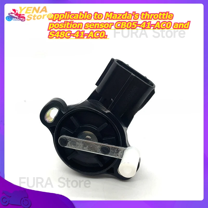 

The automotive throttle position sensor is applicable to Mazda's throttle position sensor CB05-41-AC0 and S48C-41-AC0.