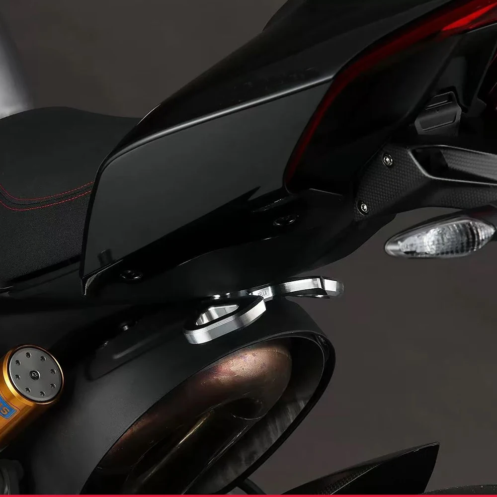 ل Ducati ستريتفايتر V2 و Panigale V2 دراجة نارية السنانير حزام السنانير الجر مساعدة جلد قوس مقطورة تصاعد قوس