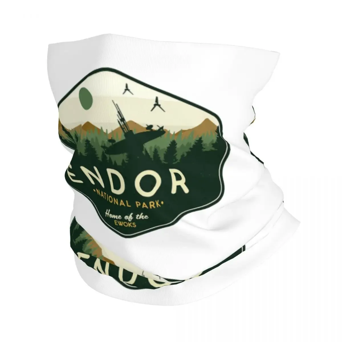 Endor  Park Home Of The Ewoks Bandana Neck Cover Printed Mask Scarf Headband Hiking Fishing For Men Women Adult Washable