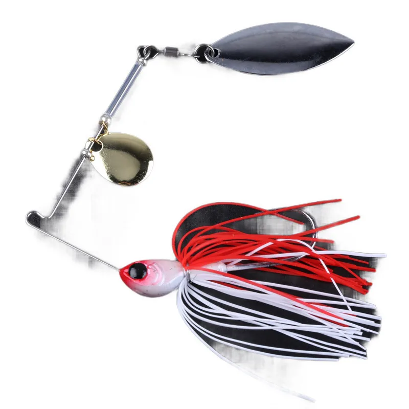 

1pcs Fishing Lure 13g Wobblers Lures Spinners Spoon Bait For Pike Peche Tackle All Artificial Baits Metal Sequins Spinnerbait