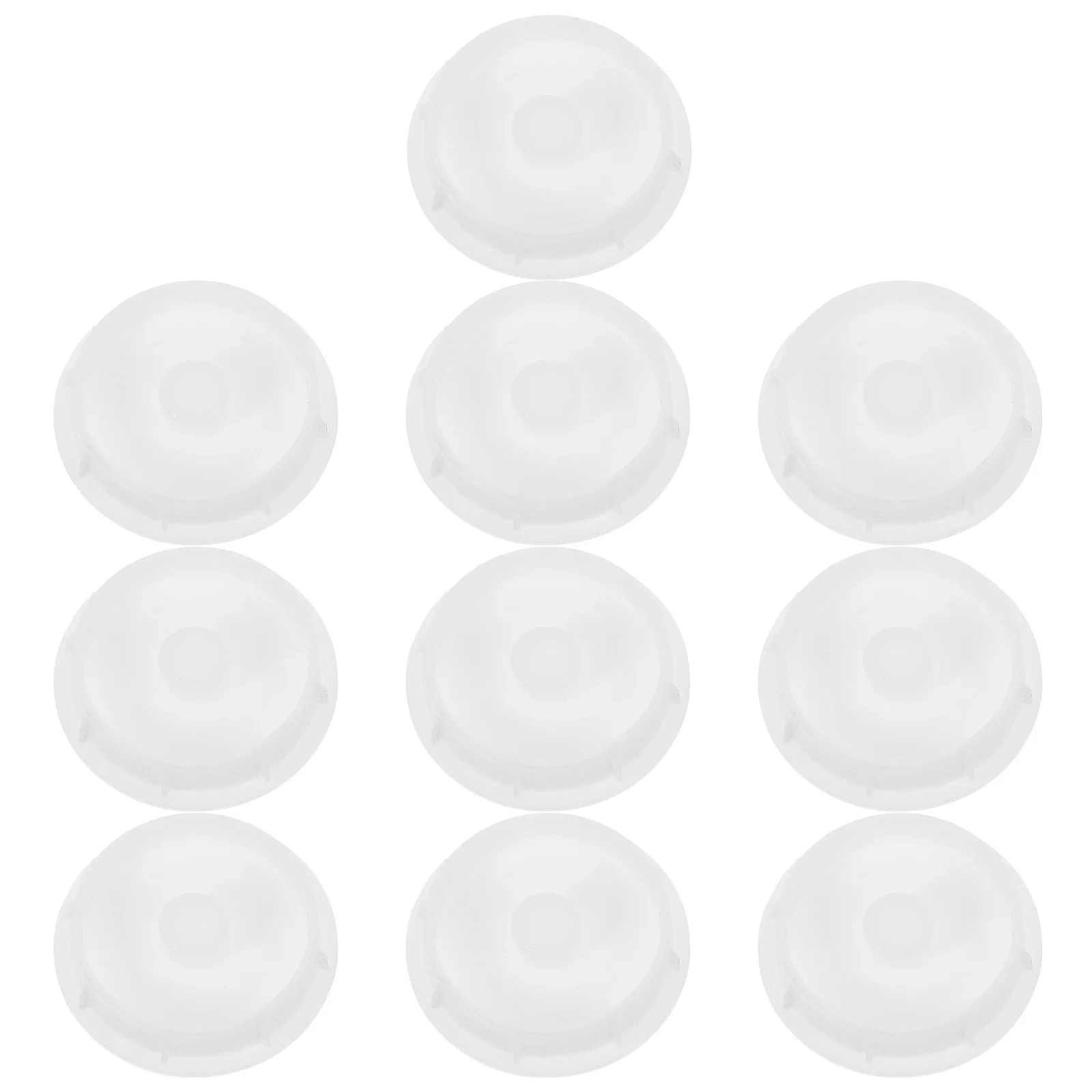 

10pcs Plug Replacement Accessory Universal Fit Durable Plastic Covers For Pet Hair Clothes Couch Car Reusable Dog Hair Roller