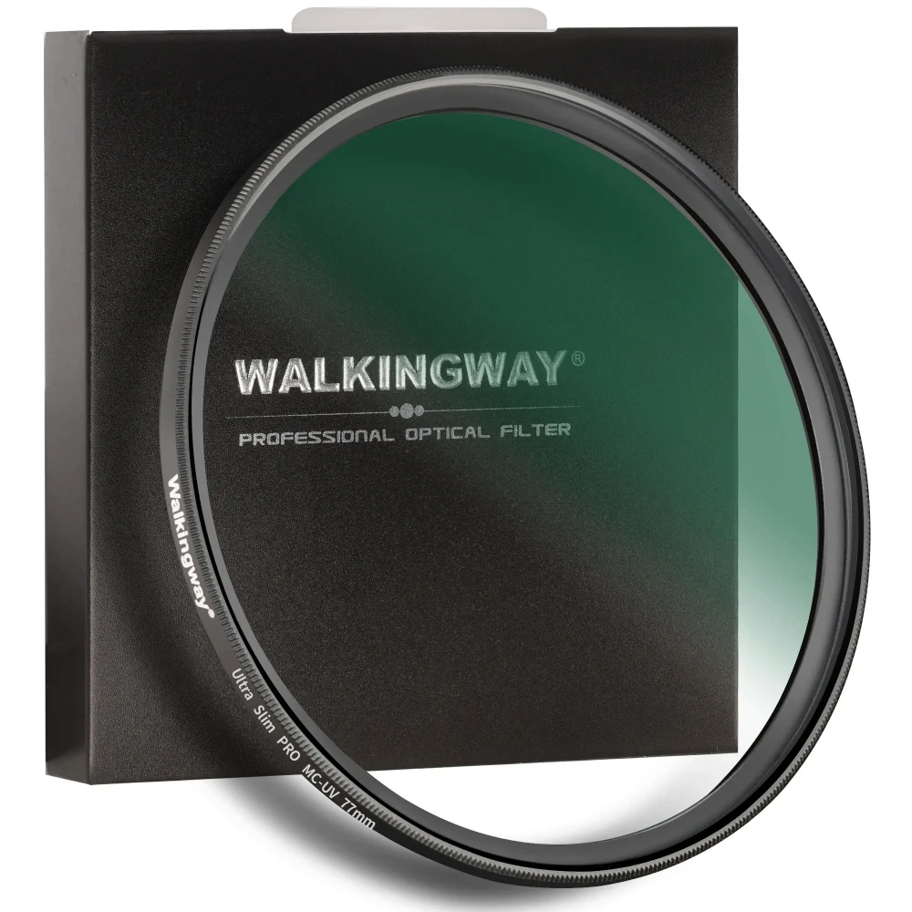 Walkingway Slim MCUV Filter For Dslr Camera Lens Filter 77mm Ultra-Violet Protector Lens Filtro 58mm37/43/46/49/55/58/67/72/82mm