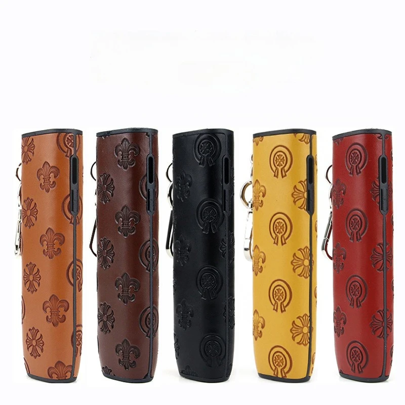 Pu leather protective cover suitable for iqos iluma i one case, protective case for the 6th 7th 8th generation all-in-one