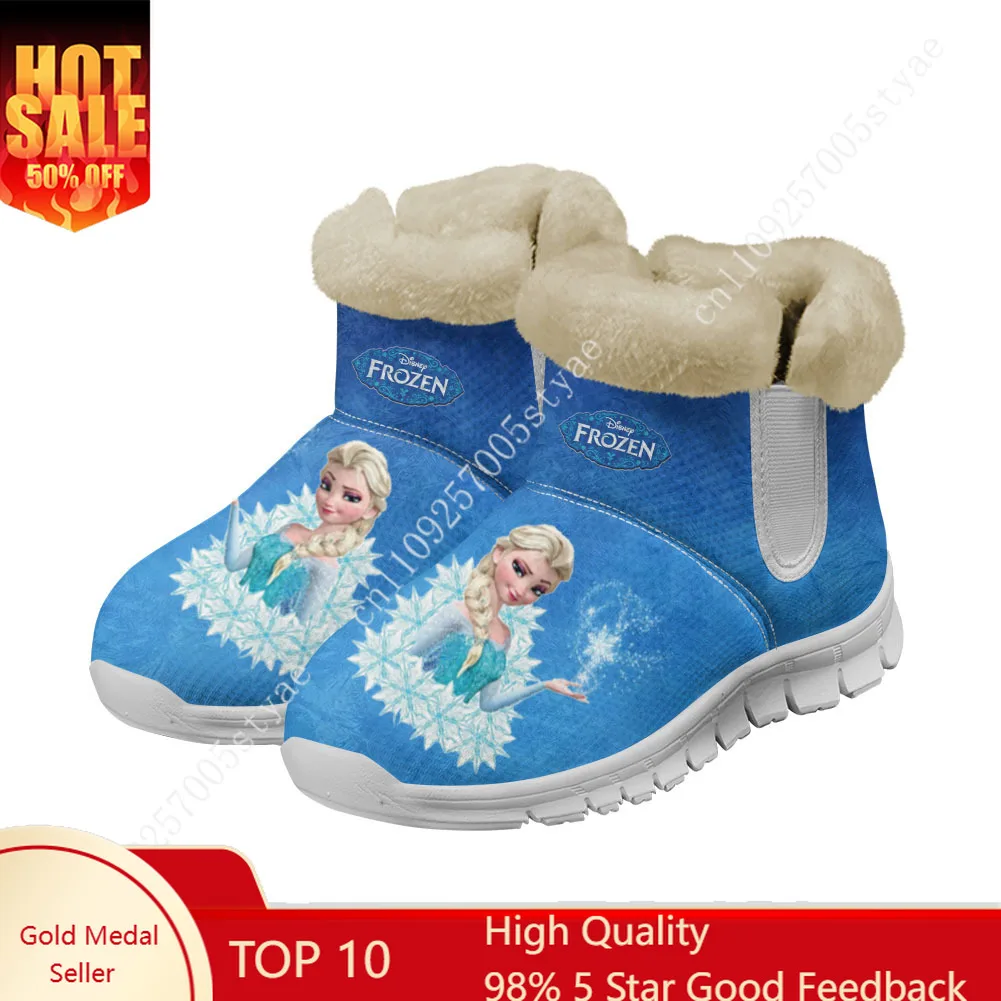 

Disney Frozen Aisha Snow Boots Mens Womens Warm shoes lightweight casual boots Shoes Outdoor Sports Shoes