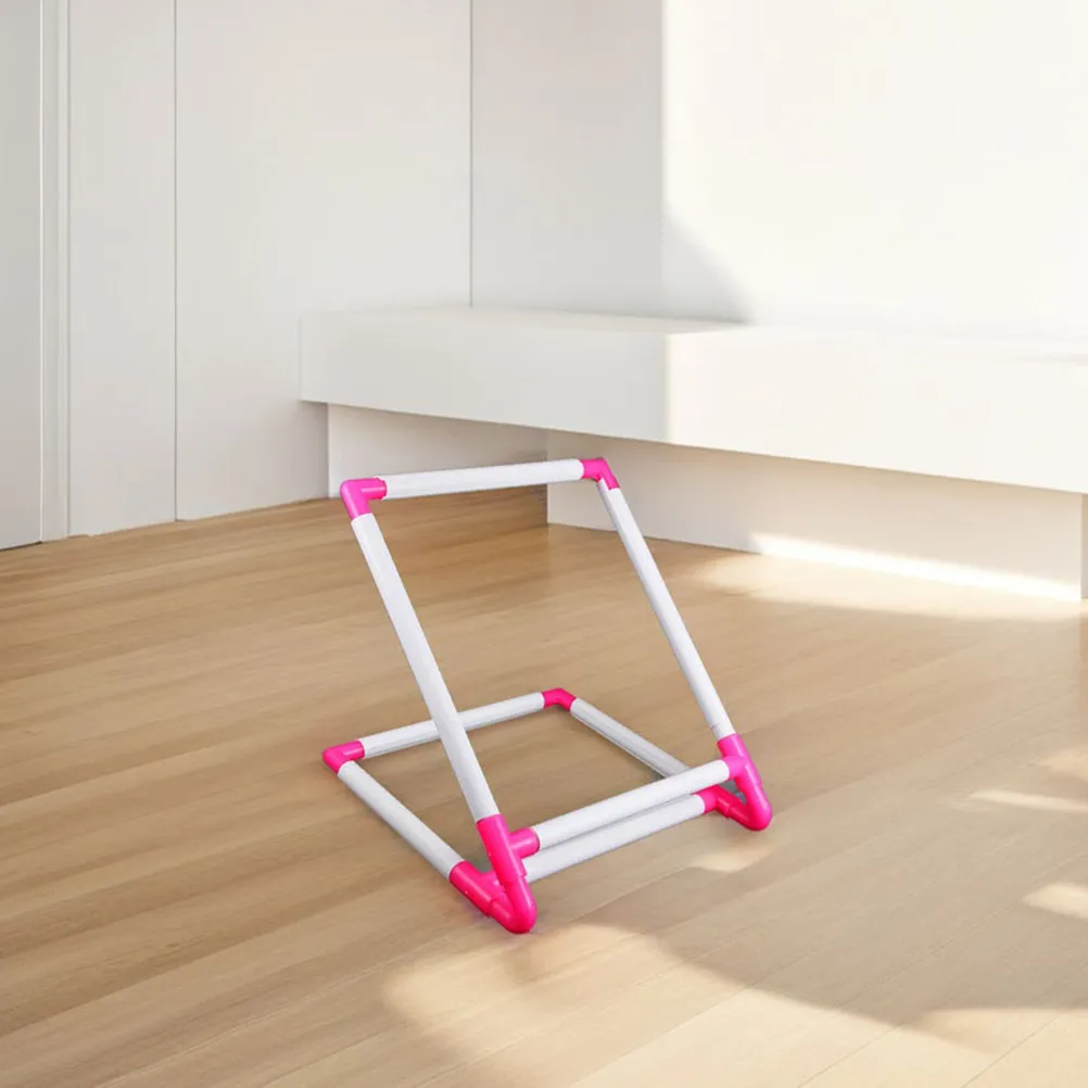 Embroidery Frame Table Stand PVC Stable Plastic Holder Large Size Hands Free for Cross Stitch Quilting Sewing Craft Projects