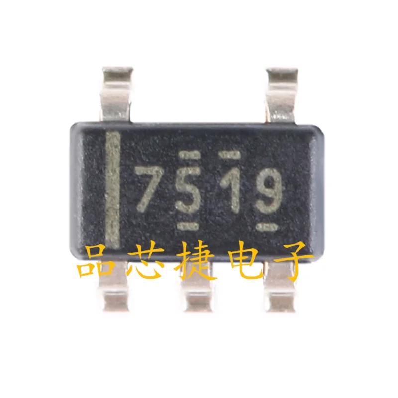 

10pcs/Lot UCC27519DBVR UCC27519DBVT Marking 7519 SOT-23-5 4A/4A Single-Channel Gate Driver With 5V UVLO, Enable, And CMOS Input