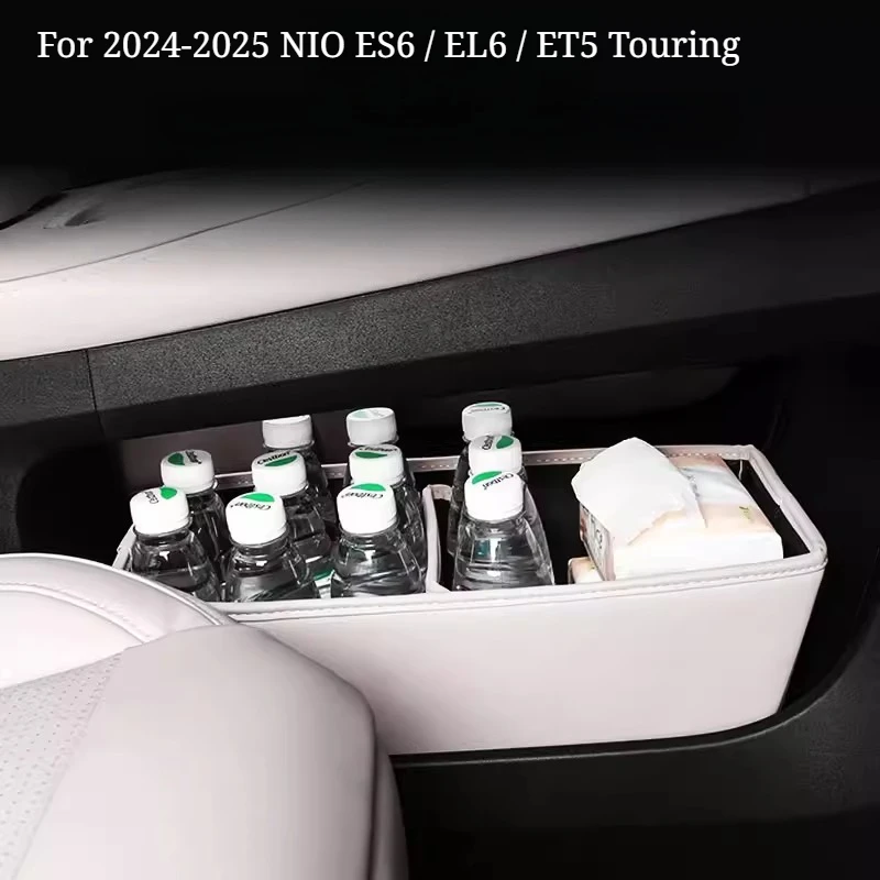 

For 2024-2025 NIO ES6 / EL6 / ET5 Touring Center Console Lower Storage Box - Interior Organizer & Decoration Accessories