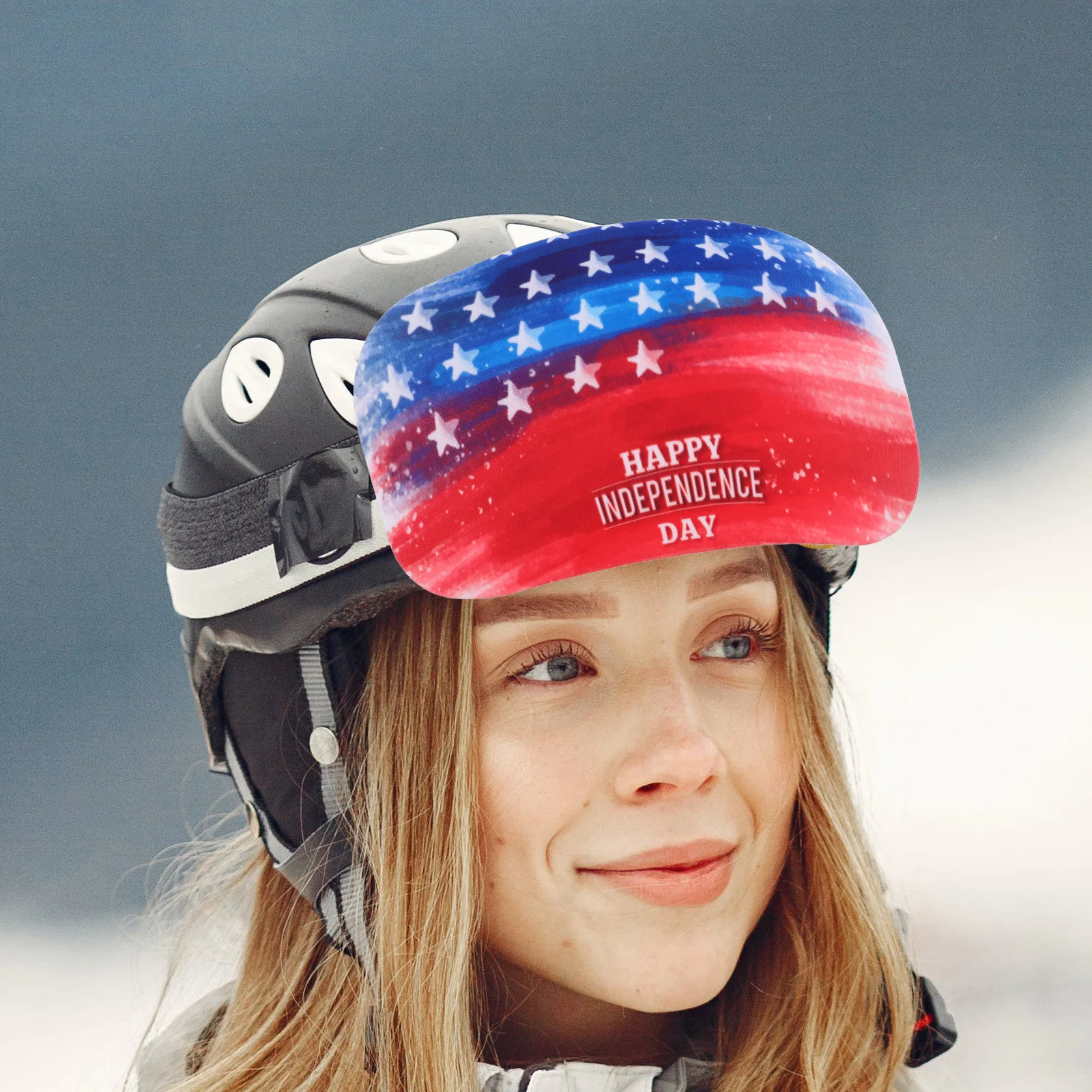 Pokrowiec na gogle narciarskie kamuflażowy, ochronny, wytrzymały, na snowboard, chroniący przed zarysowaniami, pyłoszczelny, etui na gogle narciarskie do przechowywania.