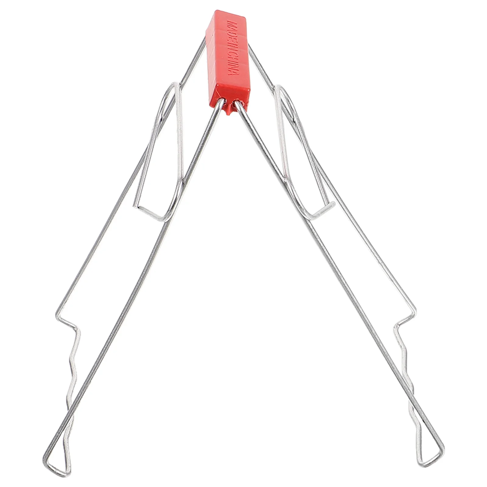 

Anti-Hot Stainless Steel Dish Gripper Tongs Kitchen Tool For Lifting Hot Plates Bowls Pots Microwave Ovens Hangable
