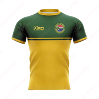 2024-25 South Africa Springboks Training Concept Rugby Football Soccer Jersey Outdoor Summer Classic Casual Loose T-Shirt
