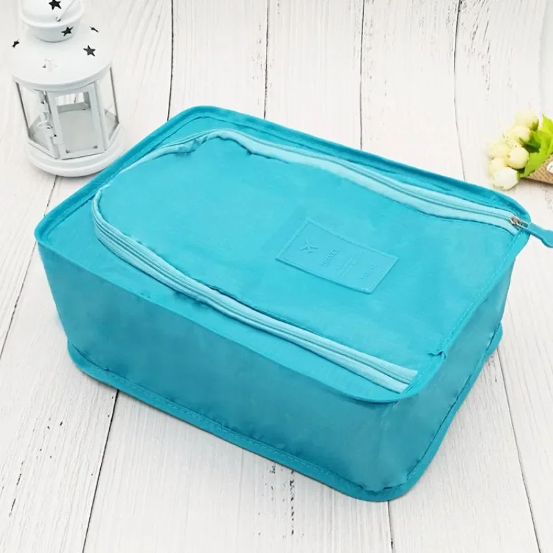 Multifunctional Portable Shoe Bag Nylon Pouch Fold Organizer Tools Dustproof Storage Bag Organizers Travel Outdoor Storage 4060