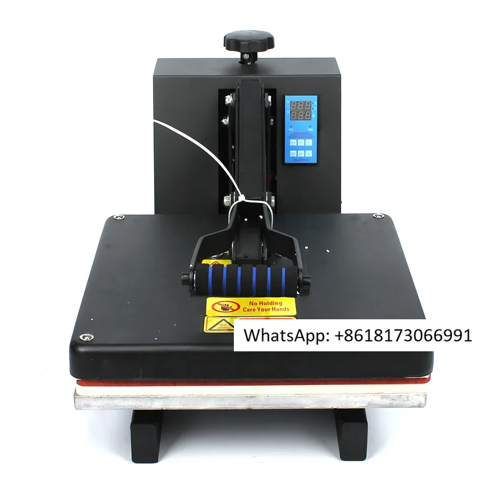 38*38 سنتيمتر لوحة مسطحة الحرارة الصحافة نقل التسامي آلة طباعة تي شيرت CE-5