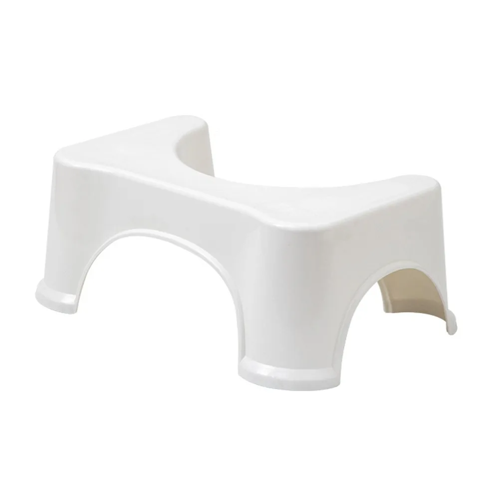 High Quality Footrest Foot Rest Chair White Plastic Foot Stool Anti Slip Waterproof Foot Resting Stool Hygienic Posture