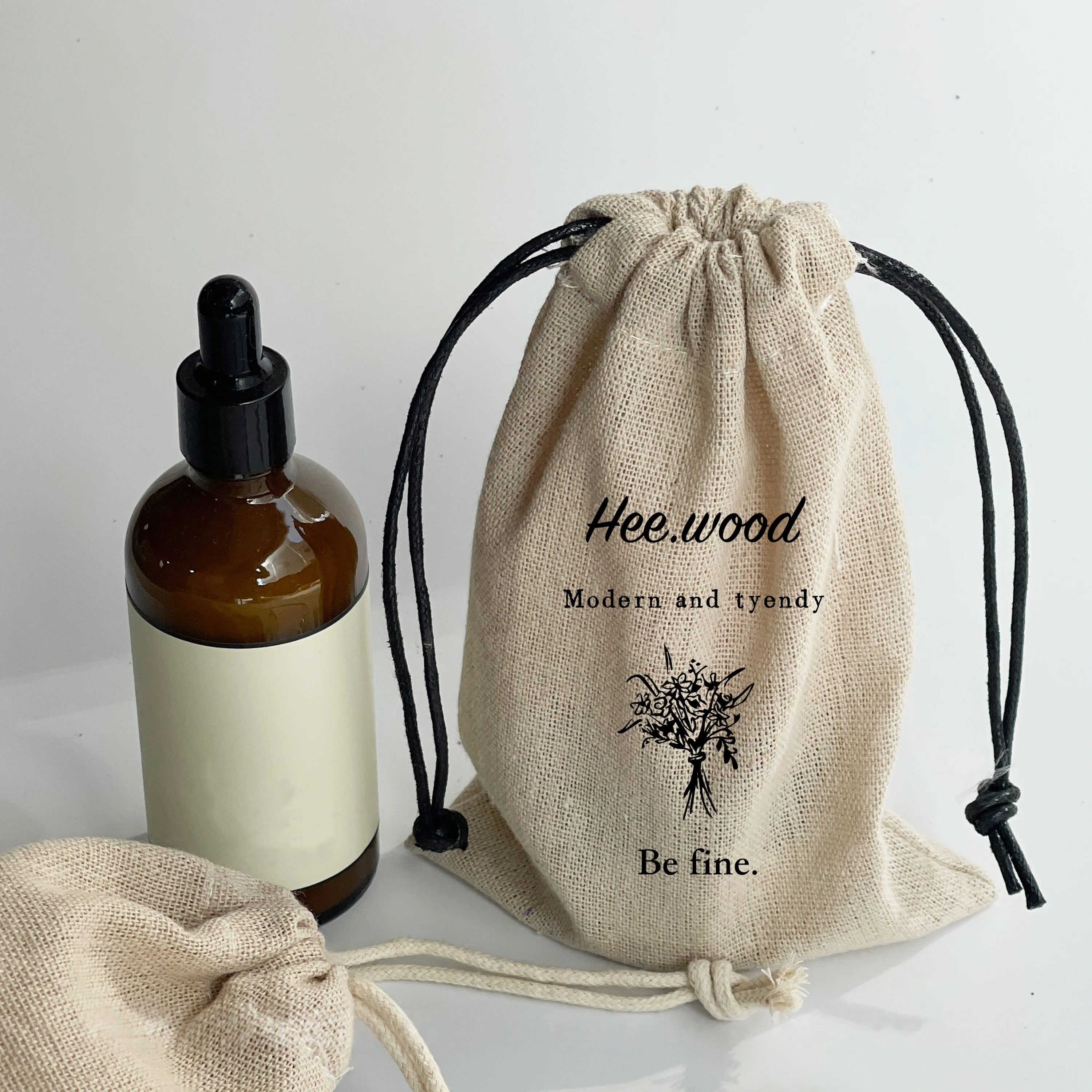 Custom Linen Drawstring Bags w - Linen Bag Bulk 评论和价格