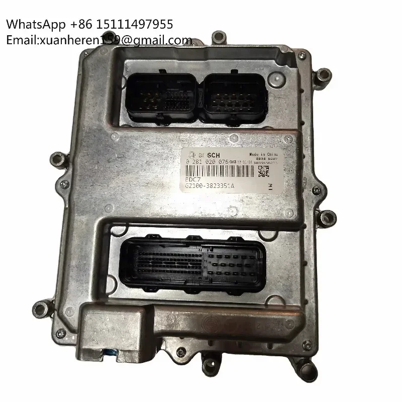 

Электронный блок управления двигателем Weichai (ЭБУ) для автобусов, оригинальный, новый, 0281020076, EDC7 G2100-3823351A