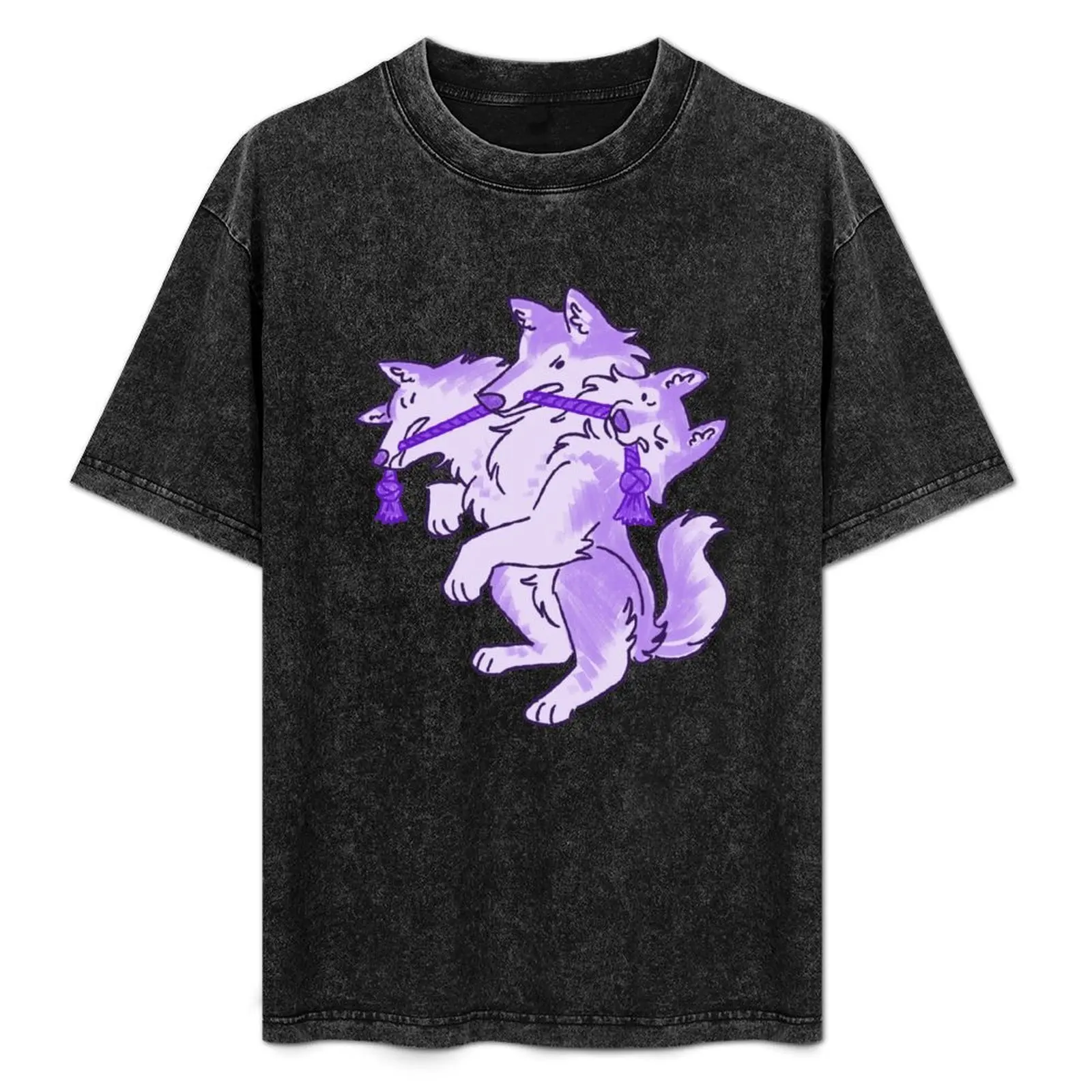 

Playtime with Cerberus T-Shirt Funny t-shirt T-shirts oversize plain mens graphic t-shirts funny