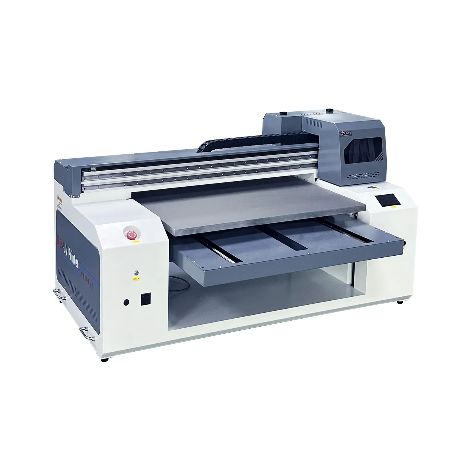 Mini Digital UV Printer UV Flatbed Printer Multi For Label Sticker Printing Bottle Cloth Metal Print High Resolution 90*60cm