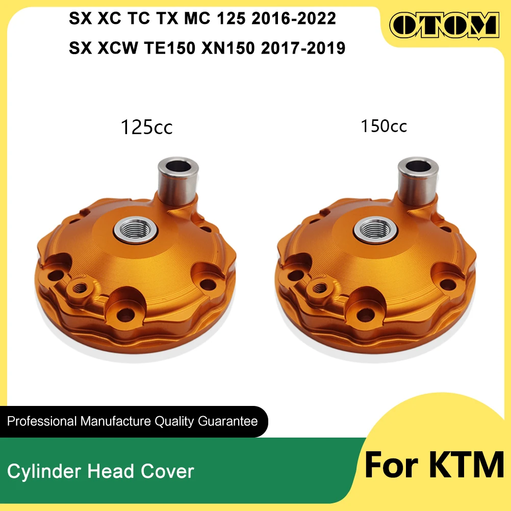 

OTOM 125cc 150ccc Cylinder Head Cover Combustion Chamber Insert Inlay Guard For KTM SX XC XCW HUSQVARNA TC TX TE GASGAS MC XN