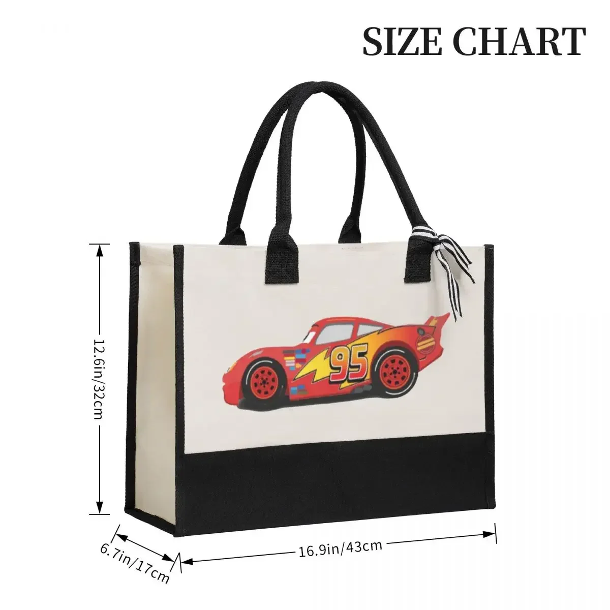 Canvas Gift Shopping Bag Lightning Classic Canvas Large Capacity Bag Customizable Quality Gifts