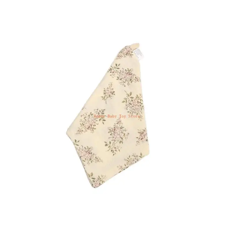 

J0PF Baby Burp Cloth Square Baby Bibs Lovely Pattern Newborns Bibs for Parents Travel