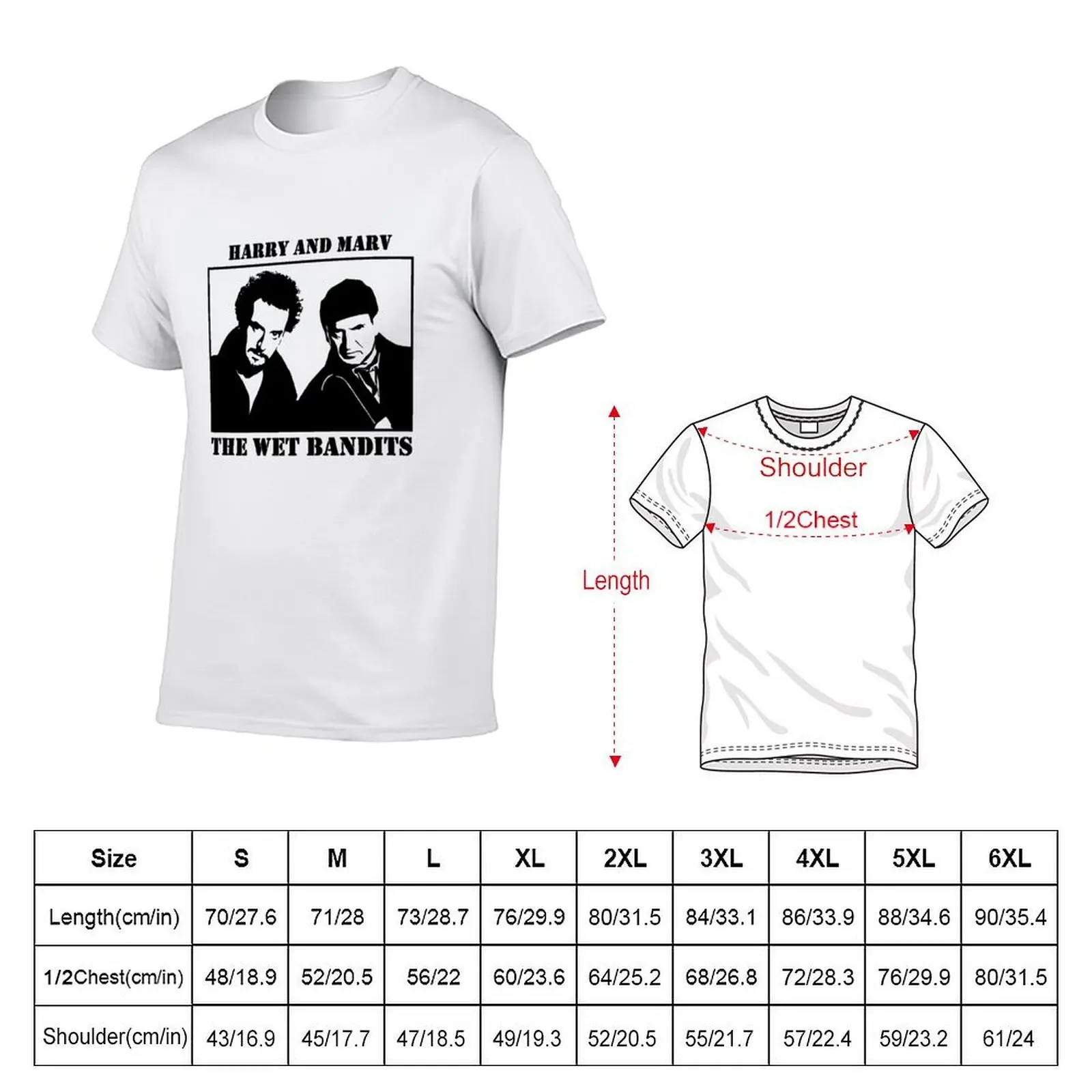 Harry And Marv The Wet Bandits T-Shirt anime tshirt anime t shirts luxury clothes men