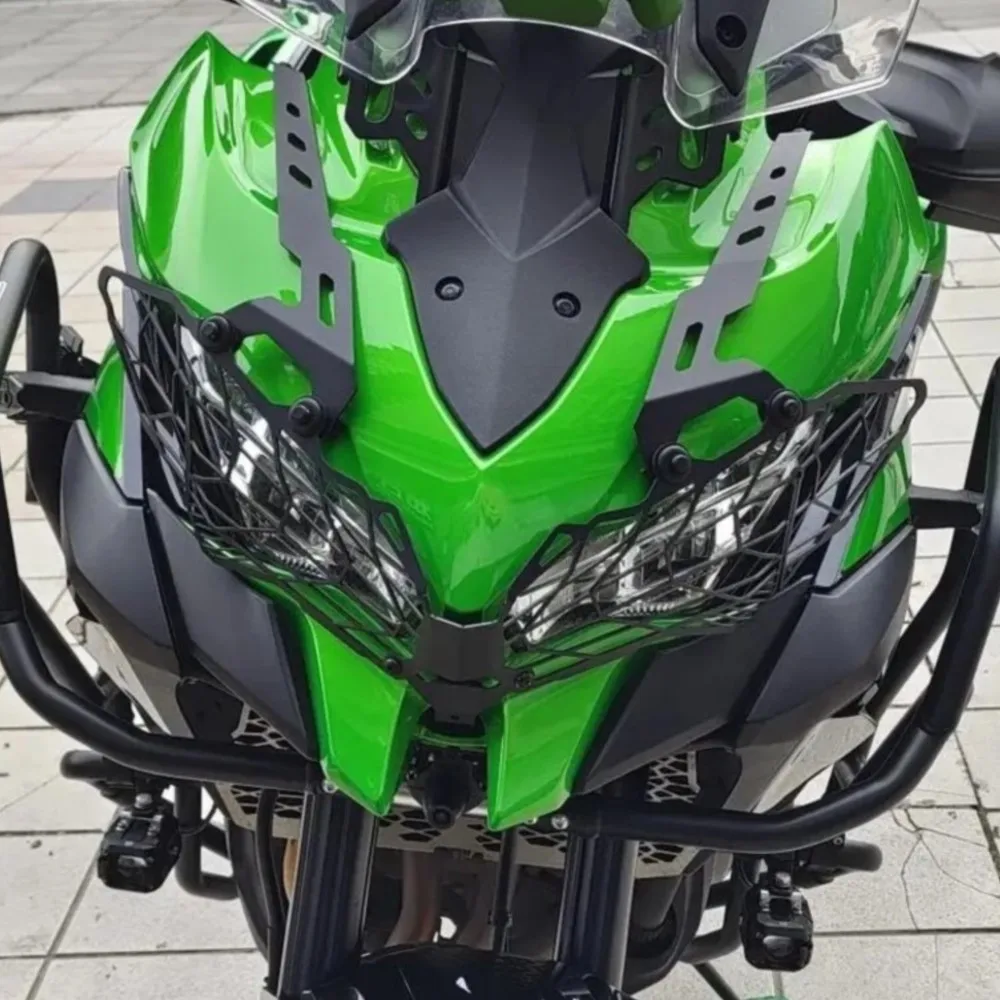 

ДЛЯ Kawasaki Versys 1000 KLE1000 2019-2021 2022 2023 Аксессуары для мотоциклов Защитная решетка для фар Защитная крышка