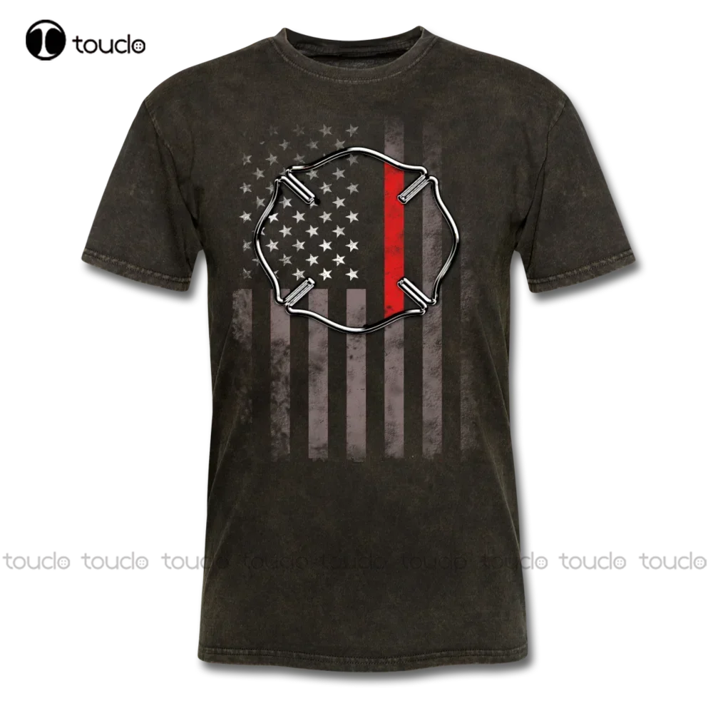 Thin Red Line , Keep It Contained FireFighter Men's T-Shirt aldult Teen unisex digital printing Tee shirt